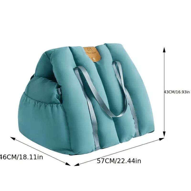 Asiento de Coche y Cama de Viaje Portatil para Mascotas Pequeñas - Dulces Mascotas BCN
