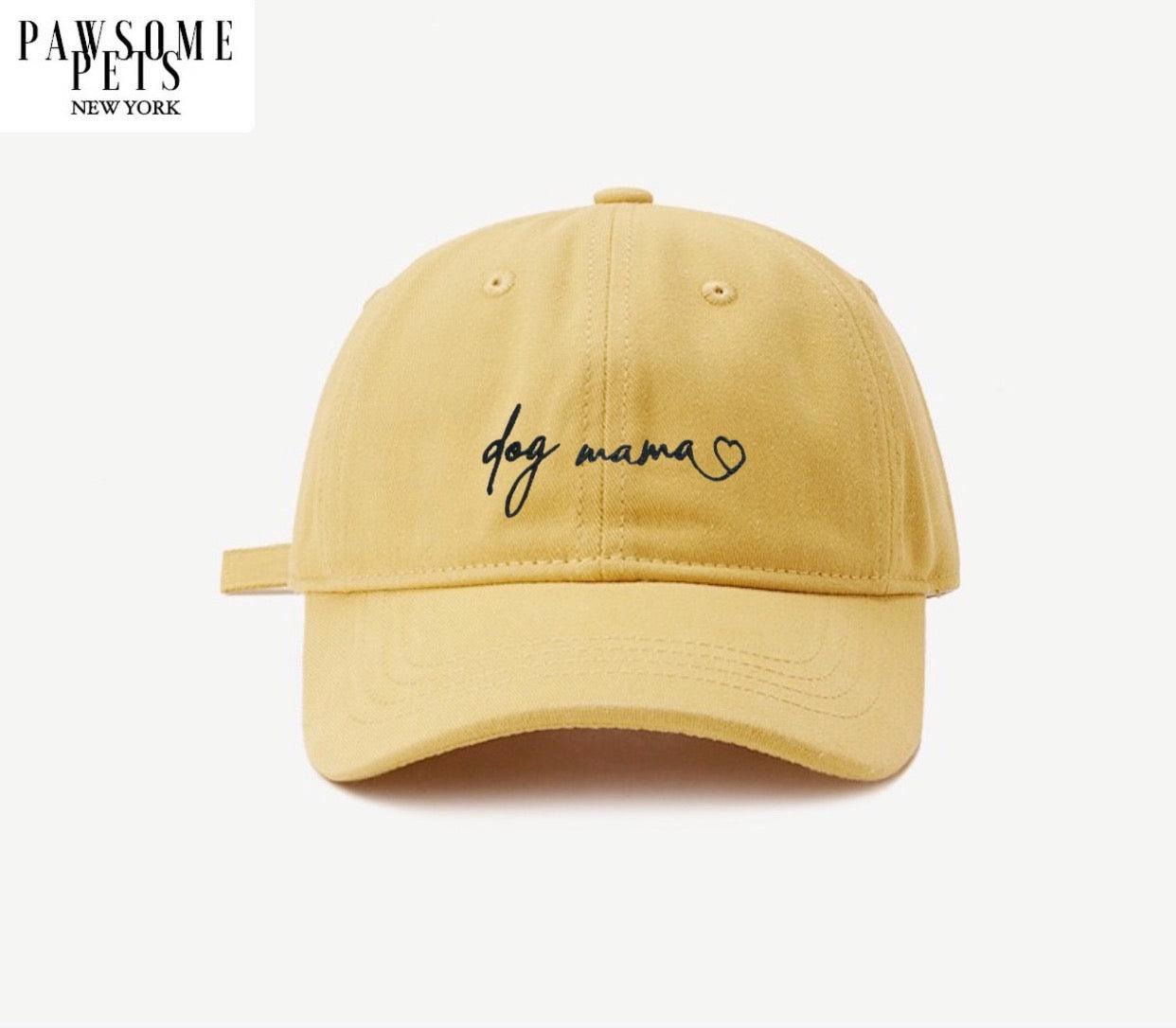 DOG MOM HAT - YELLOW - Dulces Mascotas BCN