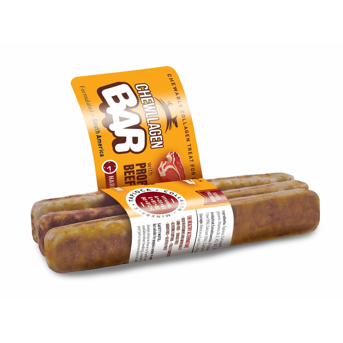 Snacks para Perros con Colágeno Chewllagen de Ternera (72 Unidades) - Dulces Mascotas BCN