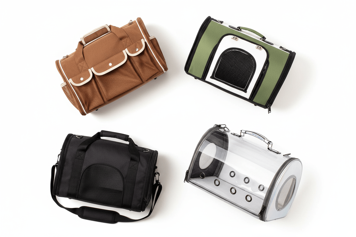 Transportines, seguridad  y accesorios para viaje y paseo para mascotas. - Dulces Mascotas BCN