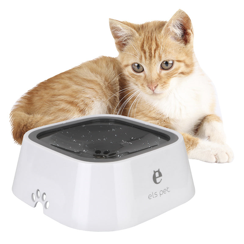 Bebedero Flotante Antivertido para Perros y Gatos 1,5L | Ingesta Lenta