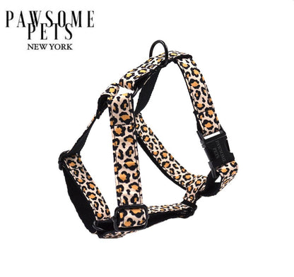 Conjunto Correa y Arnés Step-In - Leopardo