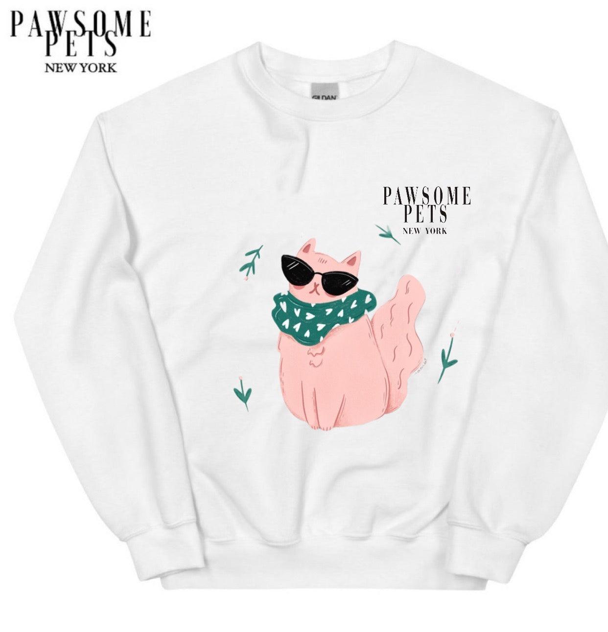 SWEATSHIRT - JOYFUL CAT-0