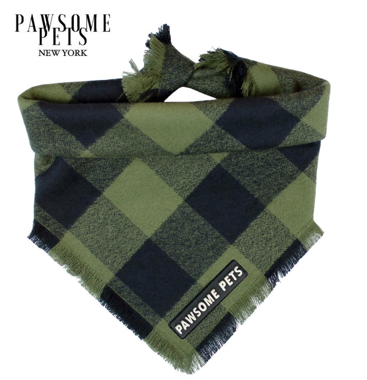 Bandana Artesanal EVERGREEN: El Toque de Estilo que tu Mascota merece - Dulces Mascotas BCN