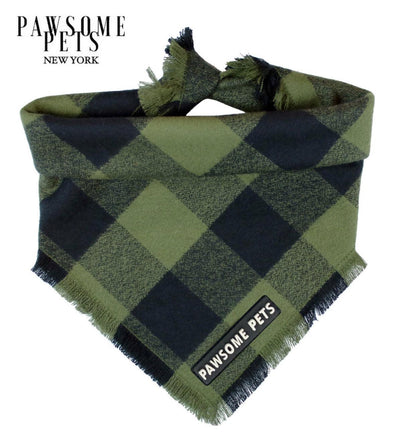 Bandana Artesanal EVERGREEN: El Toque de Estilo que tu Mascota merece - Dulces Mascotas BCN