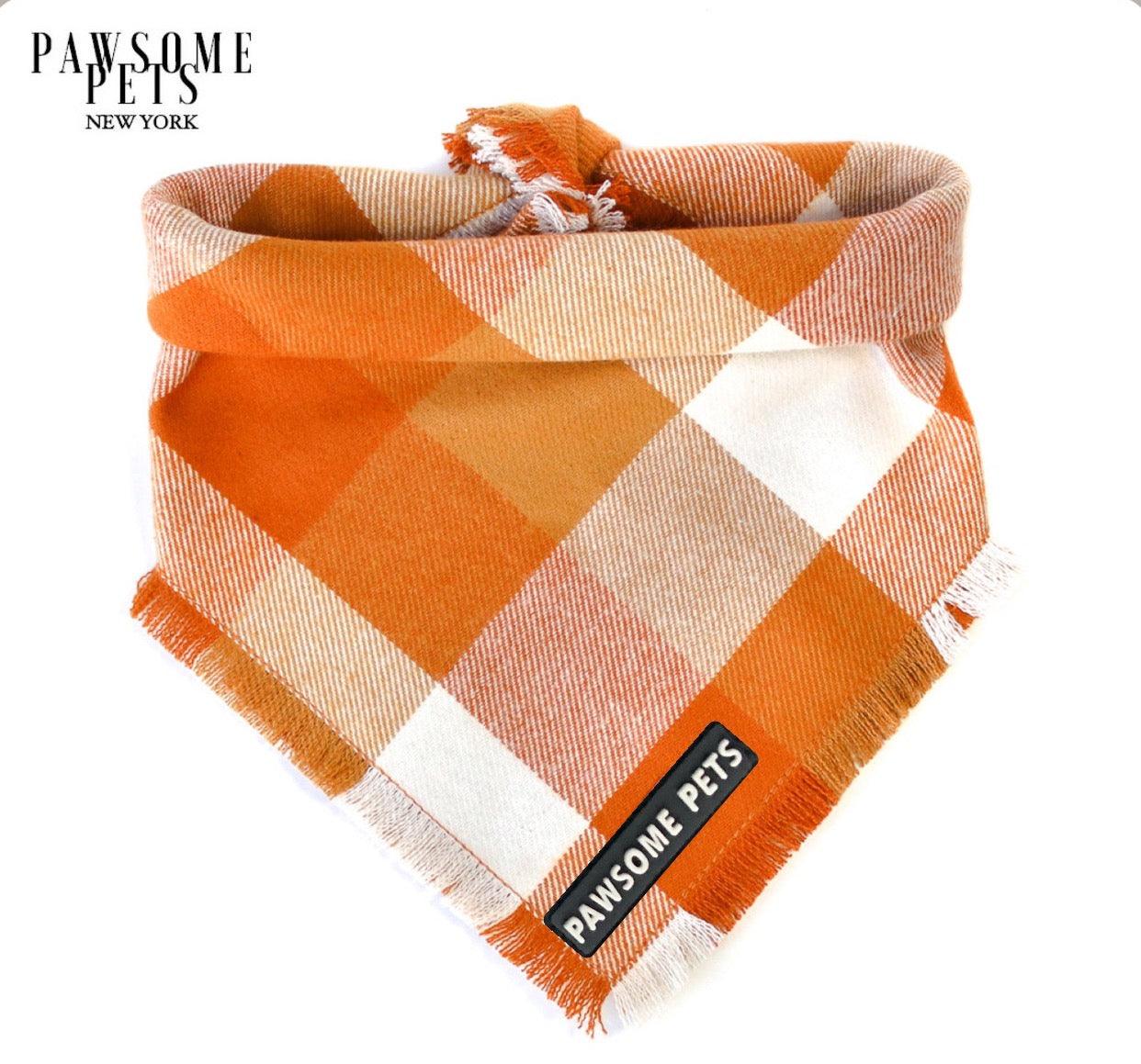 Bandana Artesanal PUMPKIN: El Toque de Estilo que tu Mascota merece - Dulces Mascotas BCN