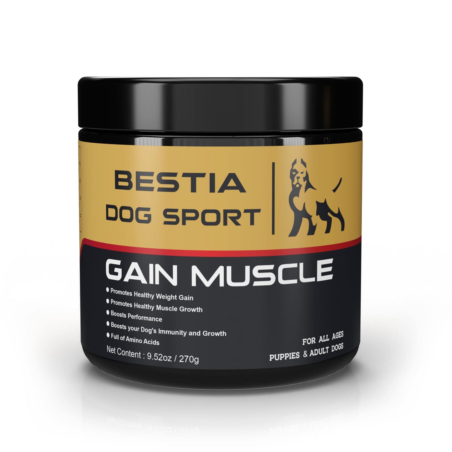 BDS Gain Muscle Dog Food Supplement - Dulces Mascotas BCN