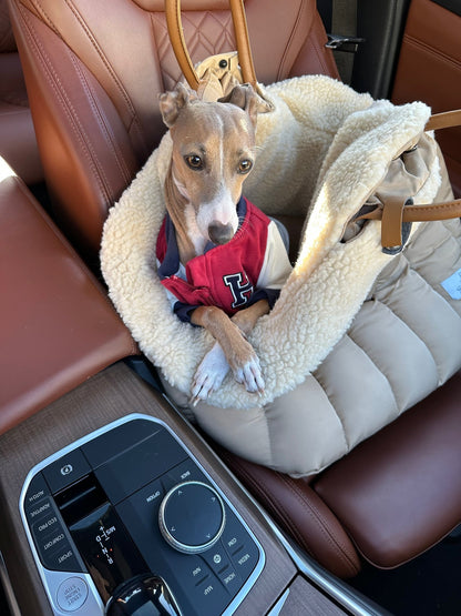 Bolsa Asiento Coche para Perros – Viaje Seguro y Cómodo | Fur & Whiskers - Dulces Mascotas BCN