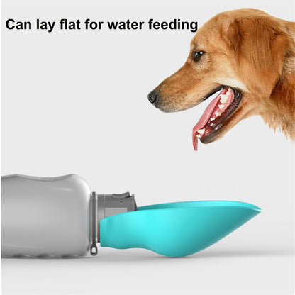 Botella de Agua Perros 800ml Portátil y Antiderrames. - Dulces Mascotas BCN