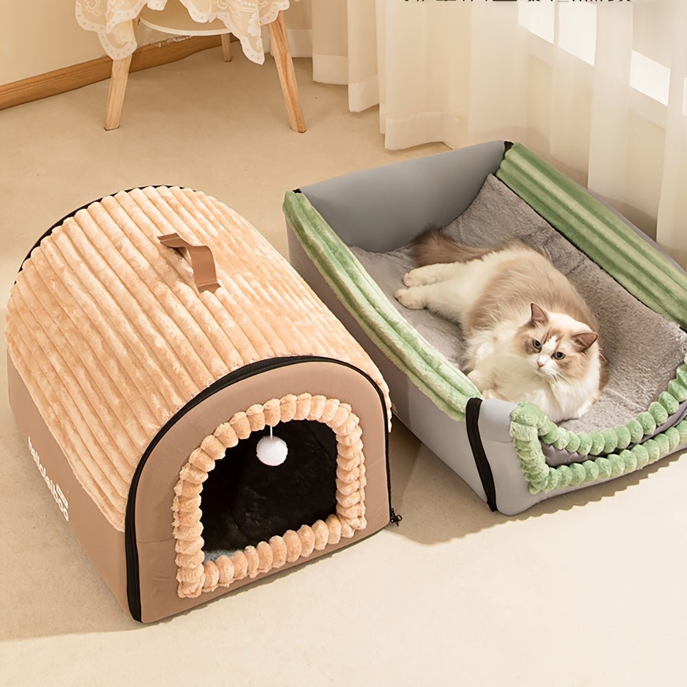 Cama Caseta para Mascotas Todas las Estaciones | Pequeñas a Grandes - Dulces Mascotas BCN