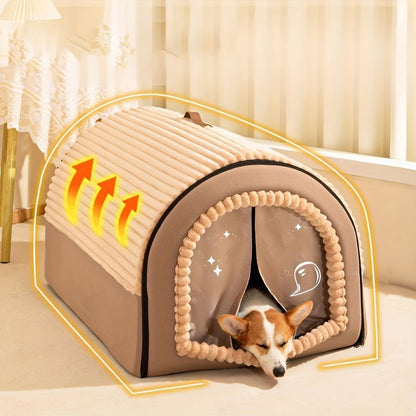 Cama Caseta para Mascotas Todas las Estaciones | Pequeñas a Grandes - Dulces Mascotas BCN