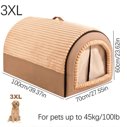 Cama Caseta para Mascotas Todas las Estaciones | Pequeñas a Grandes - Dulces Mascotas BCN