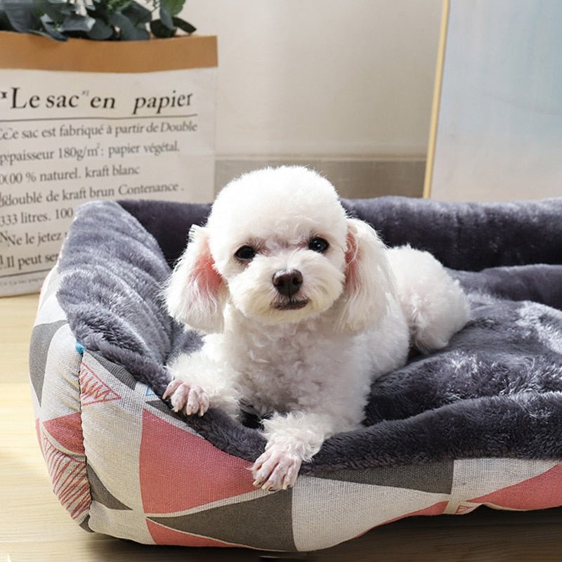 Cama Sofá para Mascotas | Colchoneta Acolchada Perros y Gatos - Dulces Mascotas BCN