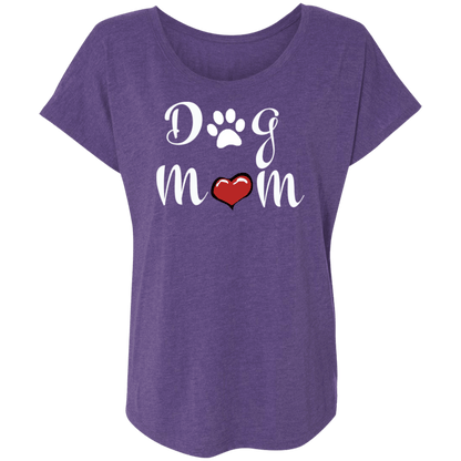 Camiseta Dolman Dog Mom | Manga Murciélago para Dog Lovers - Dulces Mascotas BCN
