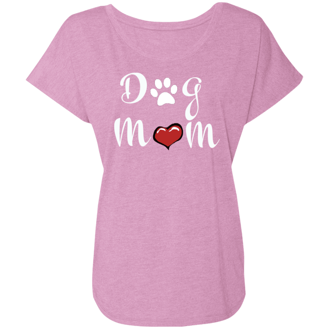 Camiseta Dolman Dog Mom | Manga Murciélago para Dog Lovers - Dulces Mascotas BCN