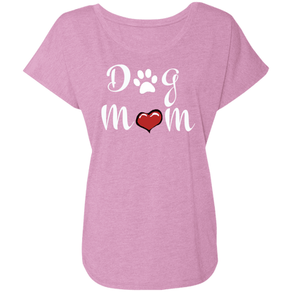 Camiseta Dolman Dog Mom | Manga Murciélago para Dog Lovers - Dulces Mascotas BCN