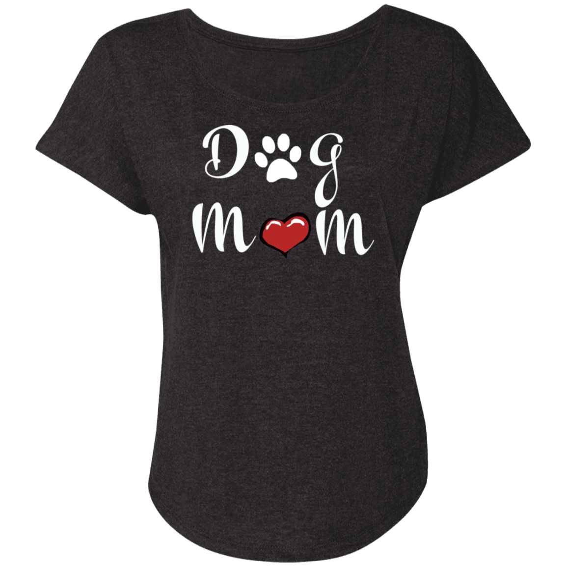 Camiseta Dolman Dog Mom | Manga Murciélago para Dog Lovers - Dulces Mascotas BCN