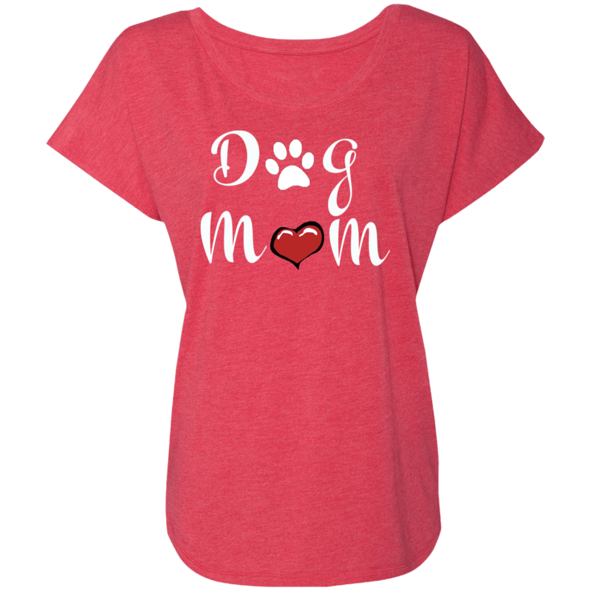Camiseta Dolman Dog Mom | Manga Murciélago para Dog Lovers - Dulces Mascotas BCN