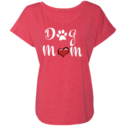 Camiseta Dolman Dog Mom | Manga Murciélago para Dog Lovers - Dulces Mascotas BCN