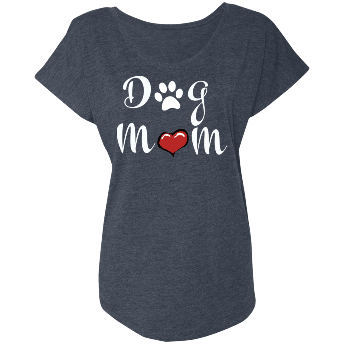 Camiseta Dolman Dog Mom | Manga Murciélago para Dog Lovers - Dulces Mascotas BCN