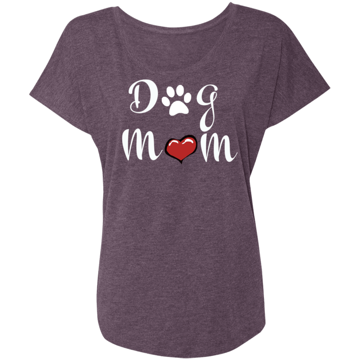 Camiseta Dolman Dog Mom | Manga Murciélago para Dog Lovers - Dulces Mascotas BCN