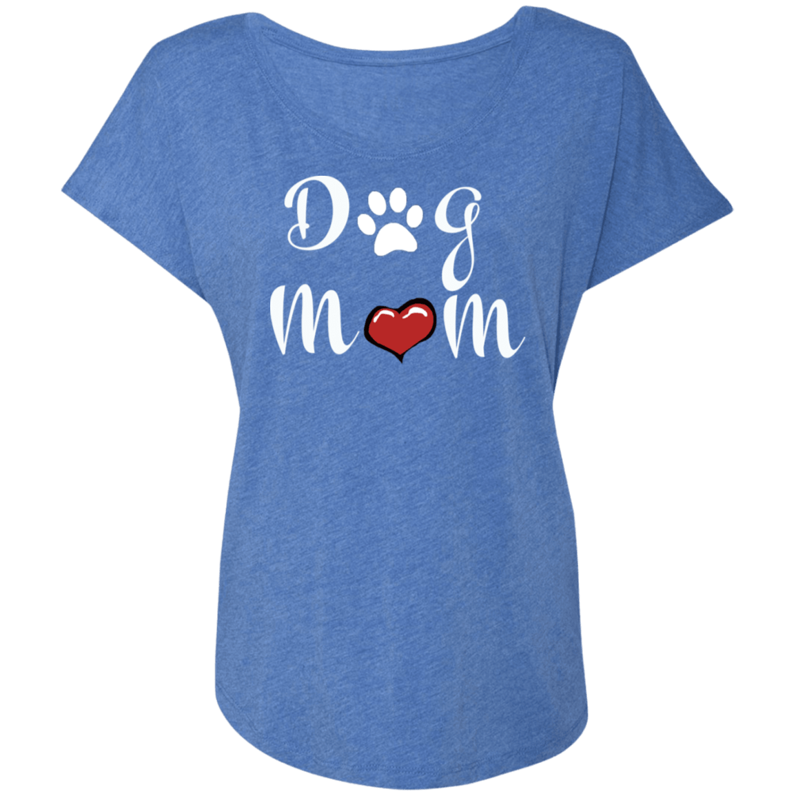 Camiseta Dolman Dog Mom | Manga Murciélago para Dog Lovers - Dulces Mascotas BCN