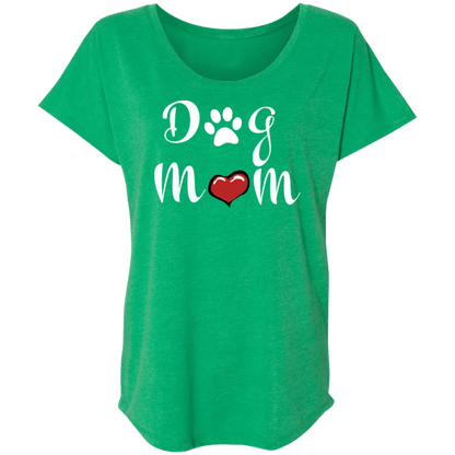 Camiseta Dolman Dog Mom | Manga Murciélago para Dog Lovers - Dulces Mascotas BCN