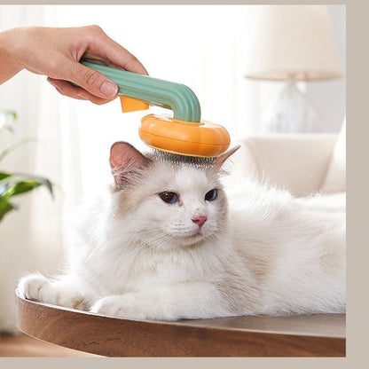 Cepillo Removedor de Pelo para Gatos con Autolimpieza - Dulces Mascotas BCN