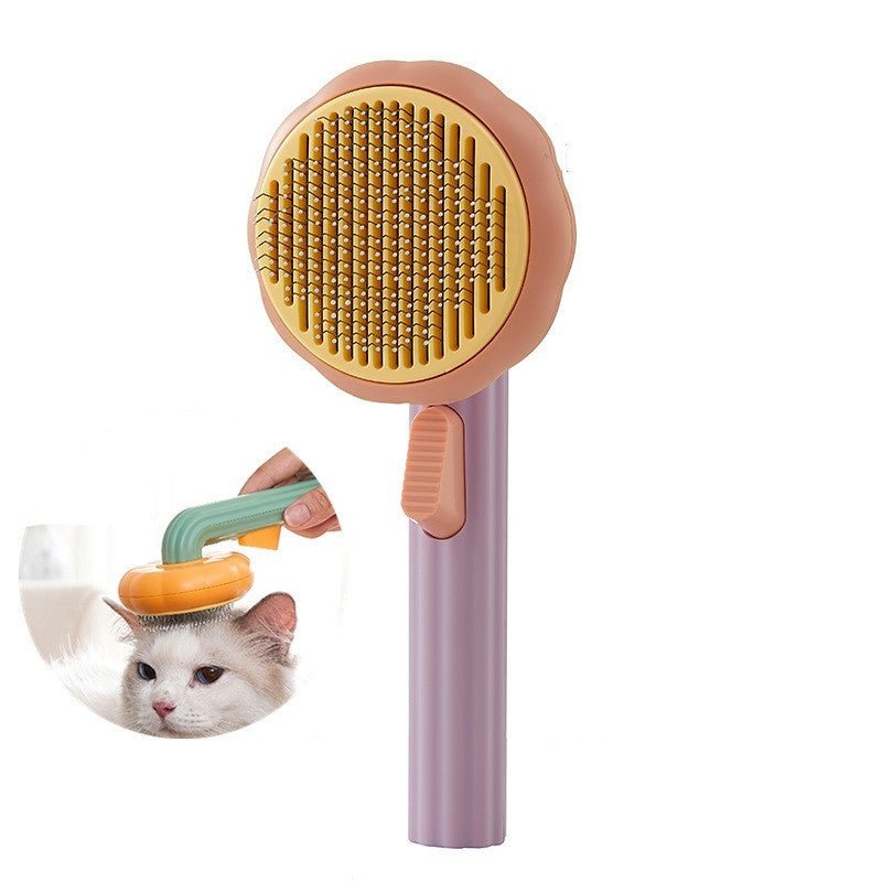 Cepillo Removedor de Pelo para Gatos con Autolimpieza - Dulces Mascotas BCN