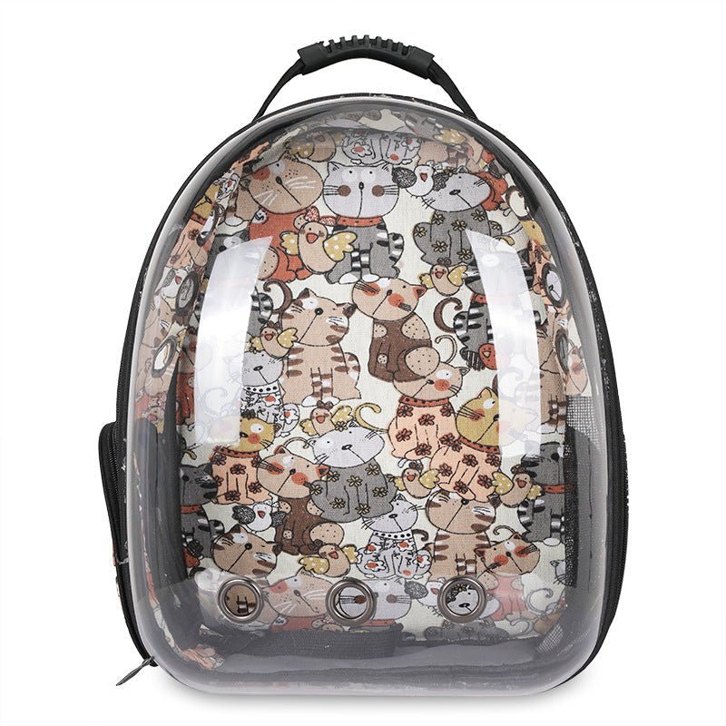 Clear Cat and dog Carrier Backpack - Dulces Mascotas BCN