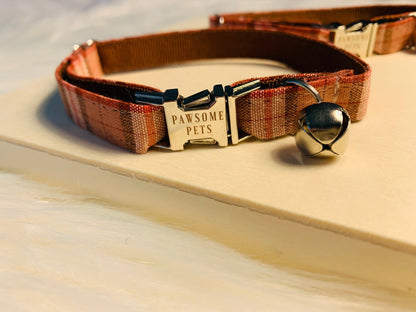 COLLAR - A TAD OF RED PLAID - Dulces Mascotas BCN