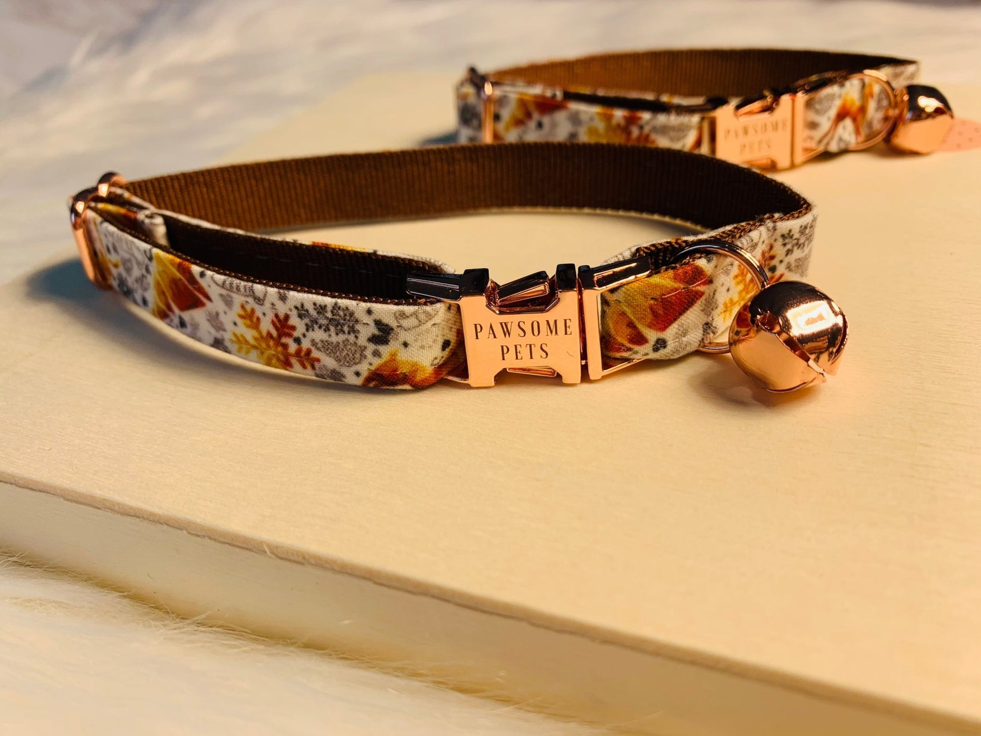 COLLAR - GOLD DEERS - Dulces Mascotas BCN