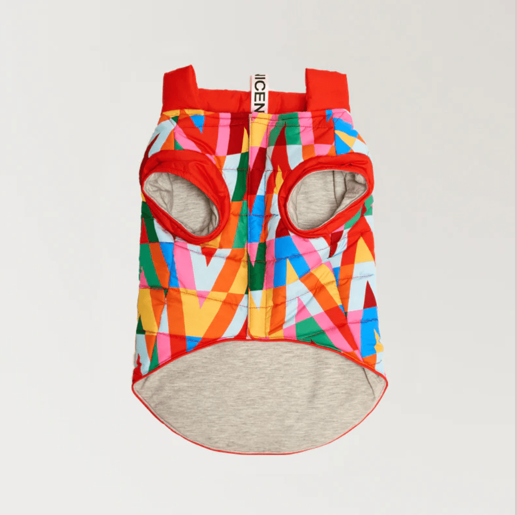 Color Splash Wasserdichte Pufferjacke - Dulces Mascotas BCN