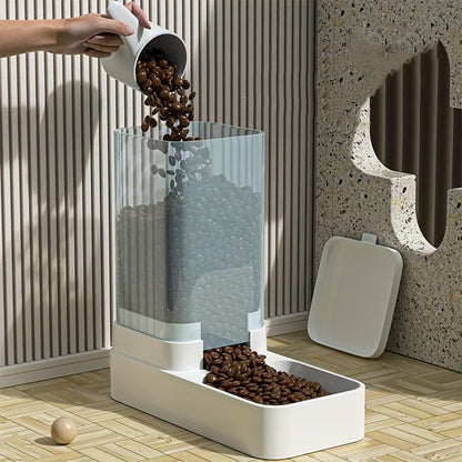 Comedero Automático con Dispensador de Agua para Gatos y Perros - Dulces Mascotas BCN