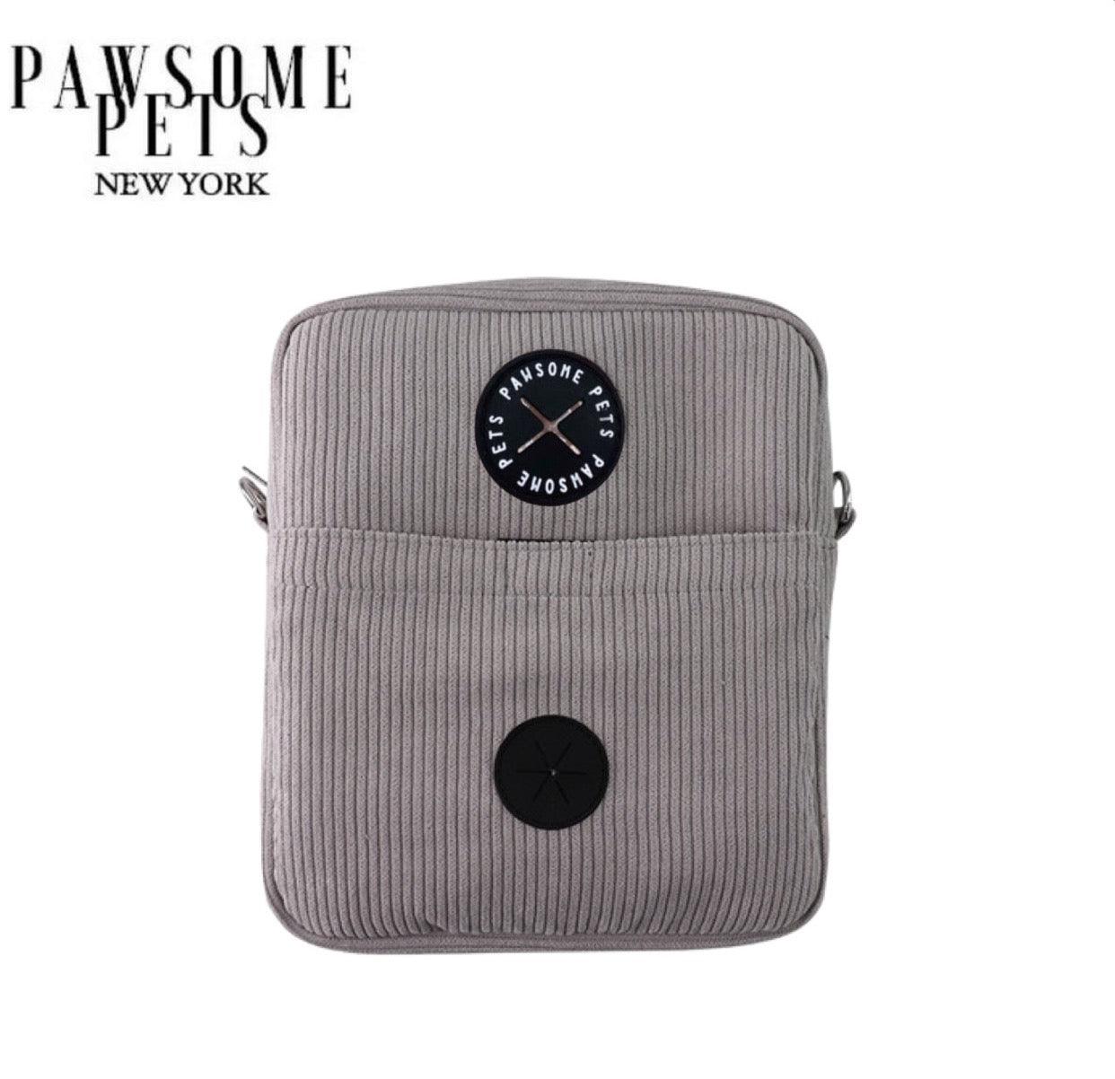 CROSSBODY TREAT BAG - GREY - Dulces Mascotas BCN