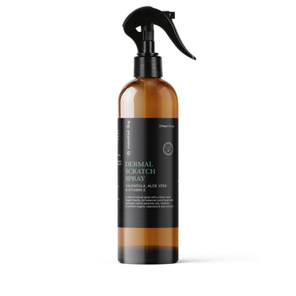 Dermal Scratch Spray for Dogs: Aloe Vera, Calendula & Vitamin E - Dulces Mascotas BCN