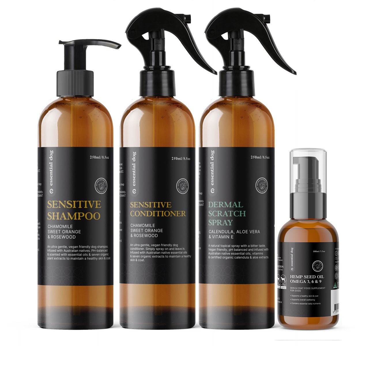 Dermal Scratch Spray for Dogs: Aloe Vera, Calendula & Vitamin E - Dulces Mascotas BCN