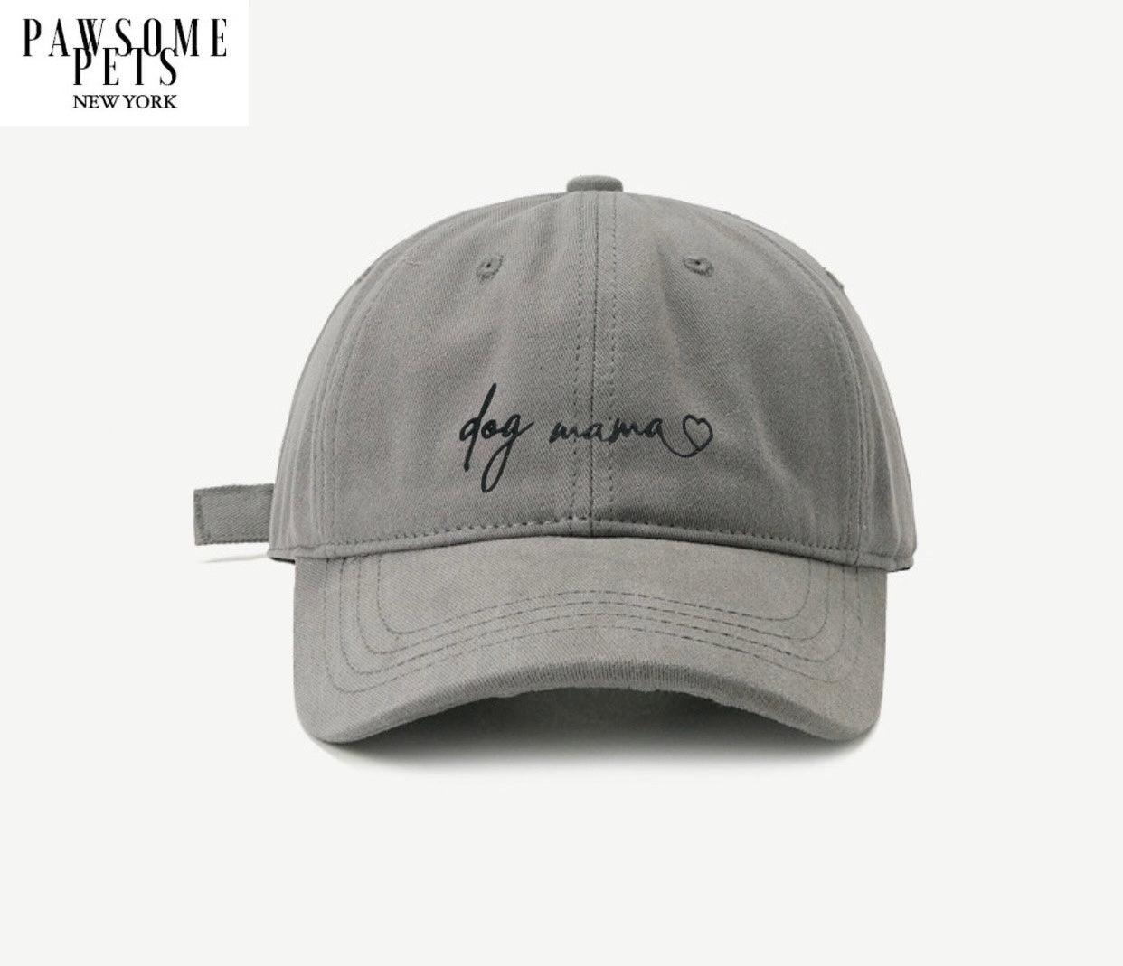 DOG MOM HAT - GREY - Dulces Mascotas BCN