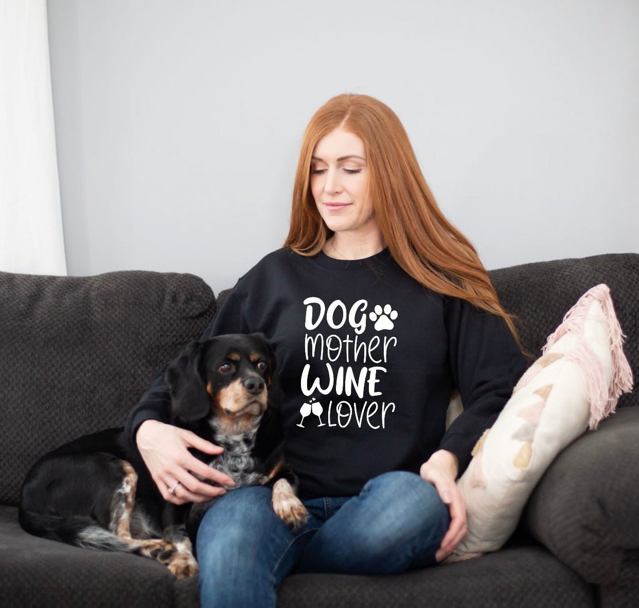 Sudadera con motivo mascotas. Motivo perros. sweater