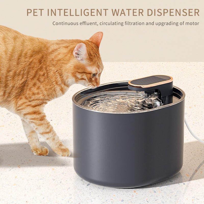 Fuente de Agua Automática. Temporizador apagado. Carga USB - Dulces Mascotas BCN