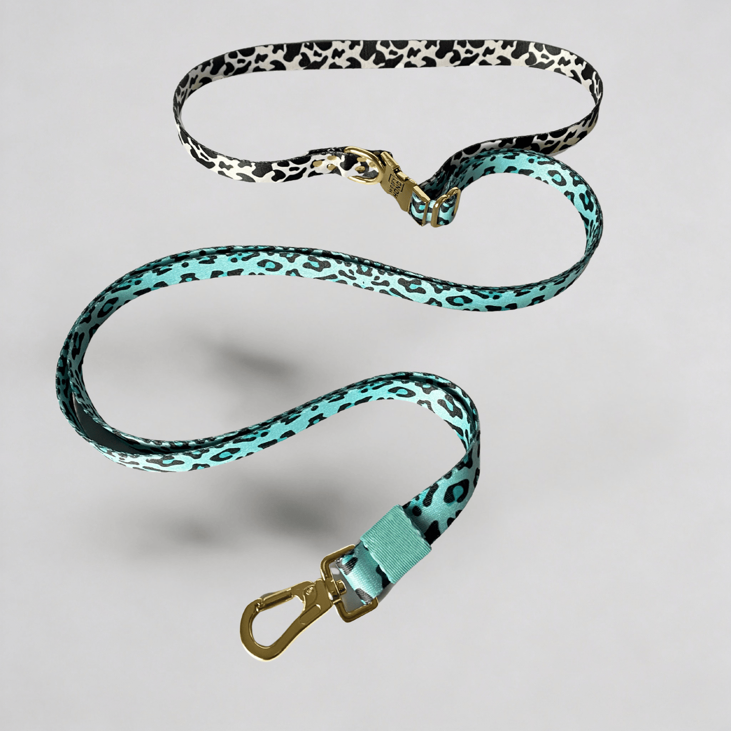 Hands - Free Hundeleine Aqua Camo - Dulces Mascotas BCN