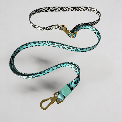 Hands - Free Hundeleine Aqua Camo - Dulces Mascotas BCN