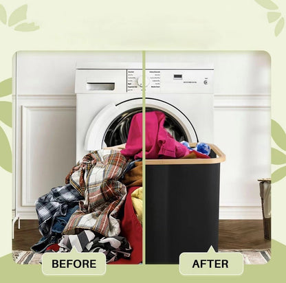 Household Japanese - style Foldable Laundry Basket - Dulces Mascotas BCN