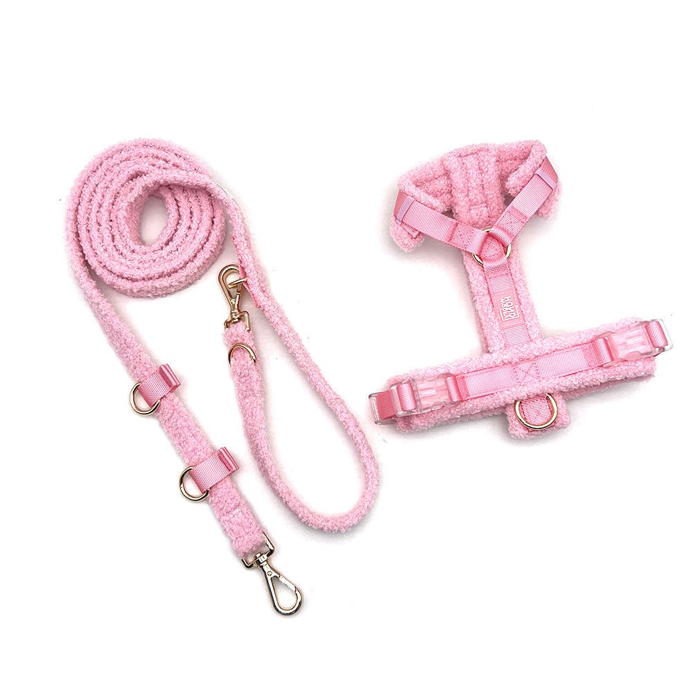 Hundegeschirr - Set Teddy Rosa - Dulces Mascotas BCN