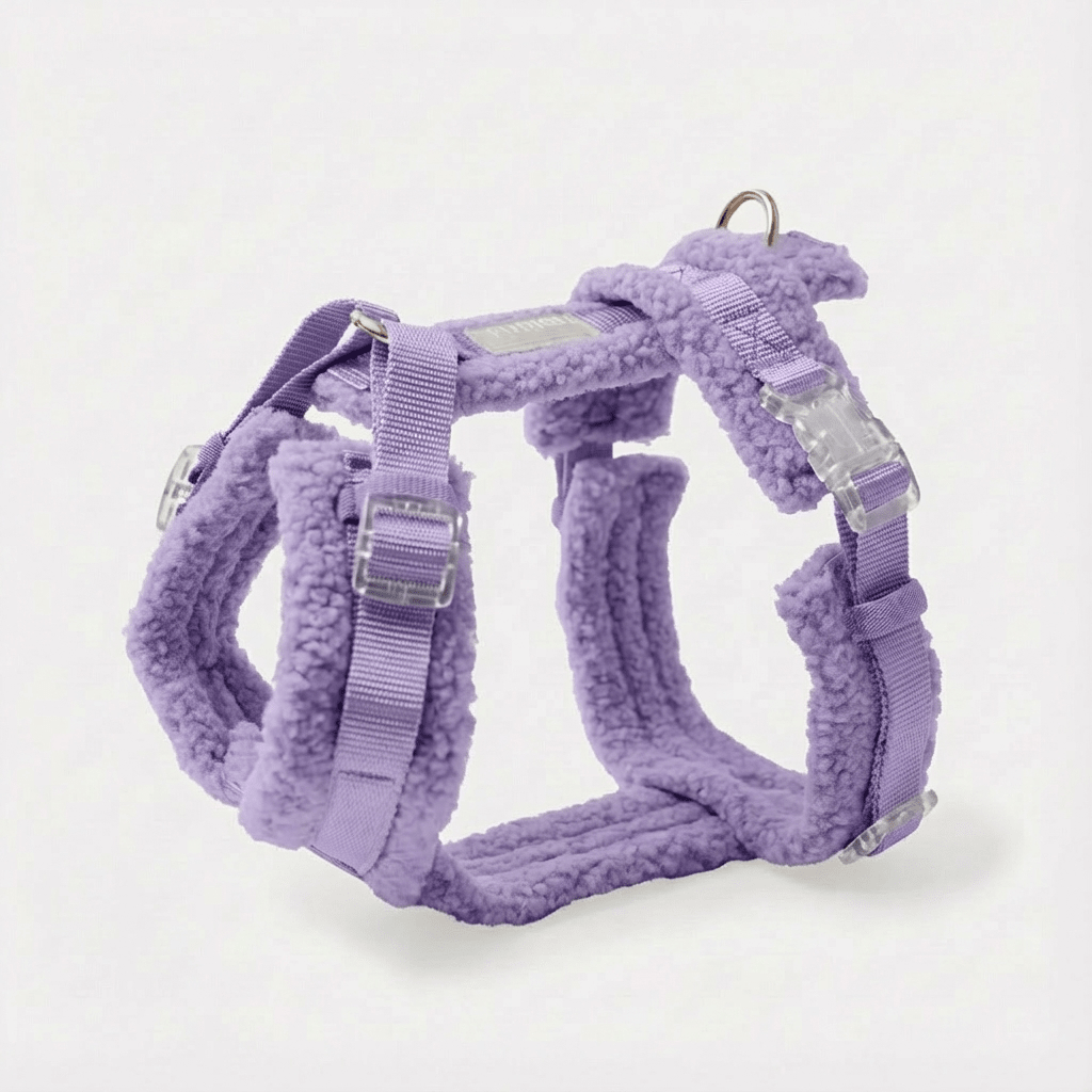 Hundegeschirr - Set Teddy Violett - Dulces Mascotas BCN