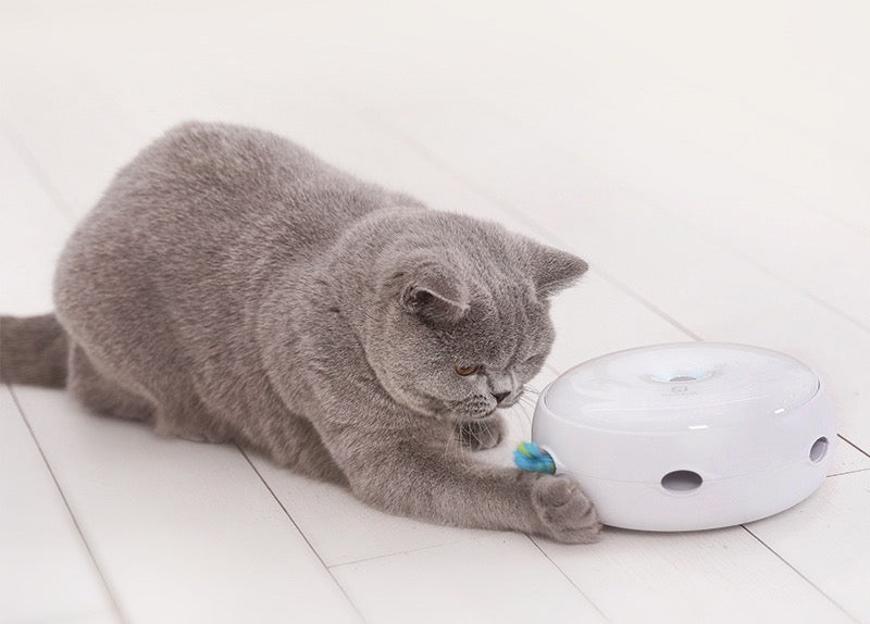 Interactive "UFO" Smart Cat Toy - Dulces Mascotas BCN