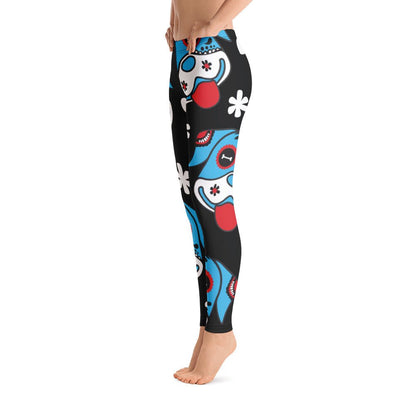 Leggings Day of the Dog Blue | Mallas Deportivas Dog Lover - Dulces Mascotas BCN