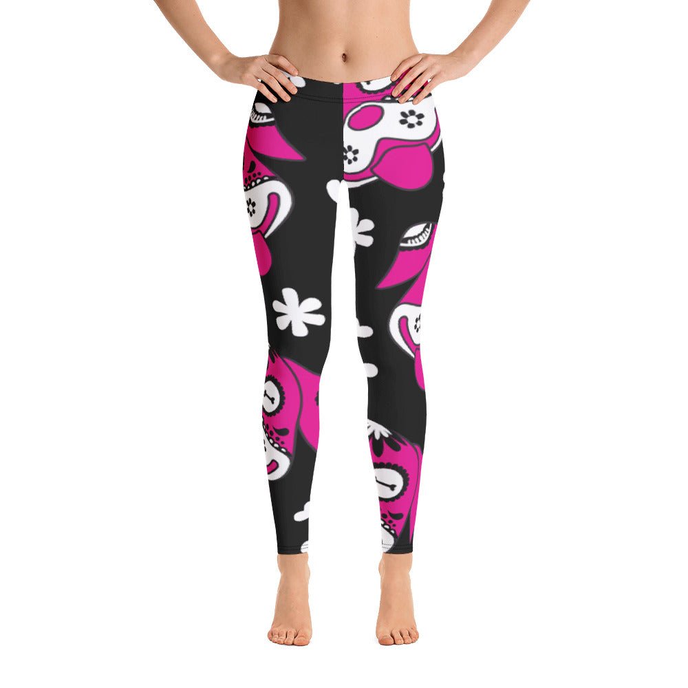 Leggings Day of the Dog Pink | Mallas Deportivas Dog Lover - Dulces Mascotas BCN