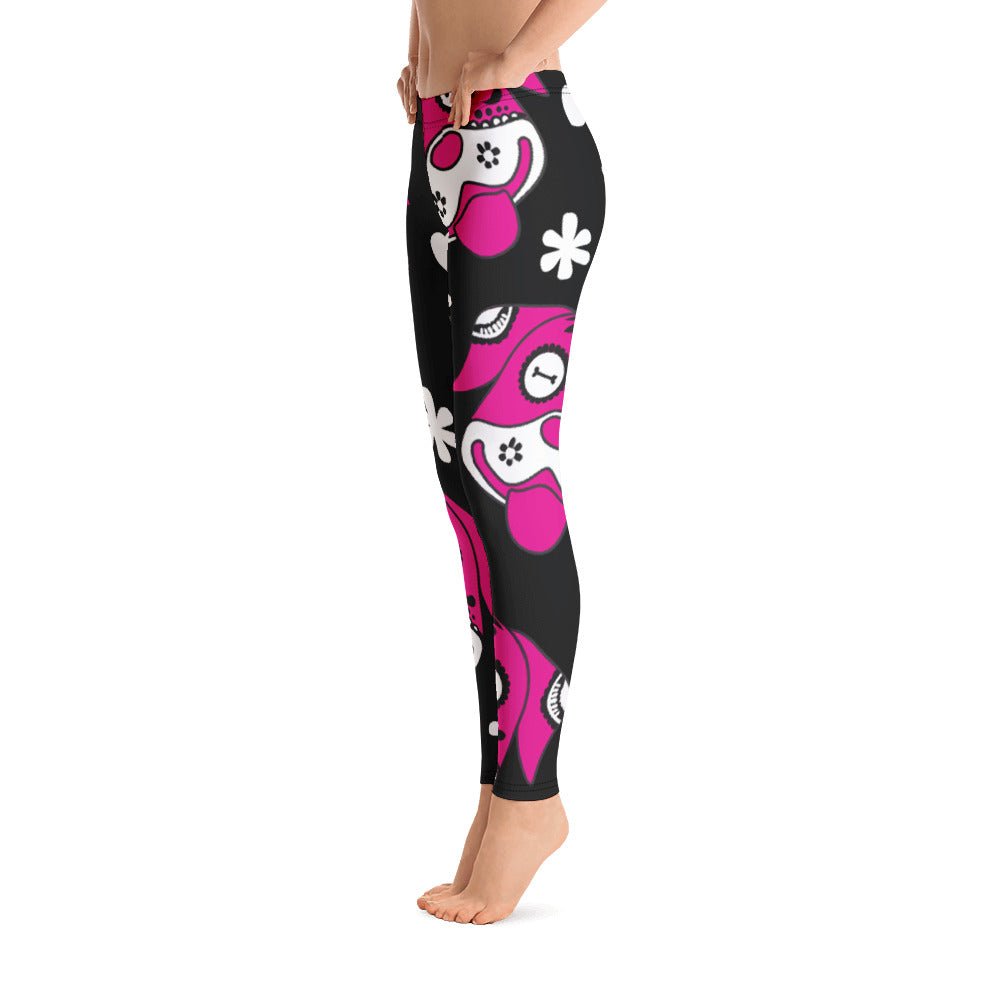 Leggings Day of the Dog Pink | Mallas Deportivas Dog Lover - Dulces Mascotas BCN