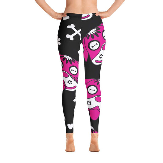 Leggings Day of the Dog Pink | Mallas Deportivas Dog Lover - Dulces Mascotas BCN